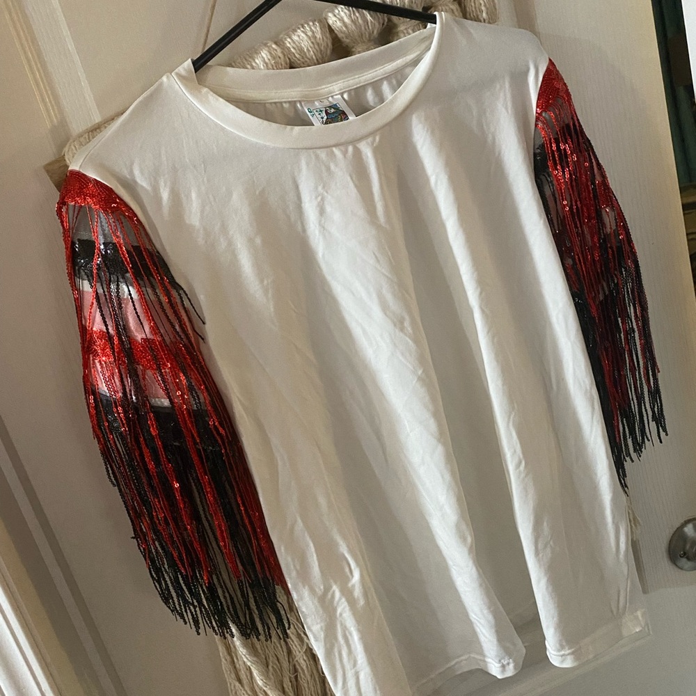 Brand new queen of sparkle game day shirt (UGA)